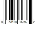 Barcode Image for UPC code 050100007362