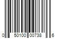 Barcode Image for UPC code 050100007386