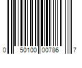 Barcode Image for UPC code 050100007867