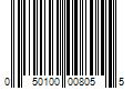 Barcode Image for UPC code 050100008055