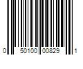 Barcode Image for UPC code 050100008291