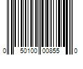 Barcode Image for UPC code 050100008550