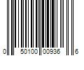 Barcode Image for UPC code 050100009366