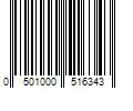 Barcode Image for UPC code 0501000516343