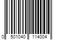 Barcode Image for UPC code 05010401140019