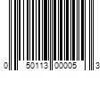 Barcode Image for UPC code 050113000053