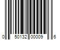 Barcode Image for UPC code 050132000096