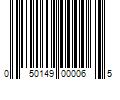 Barcode Image for UPC code 050149000065