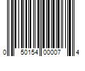 Barcode Image for UPC code 050154000074