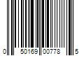 Barcode Image for UPC code 050169007785