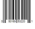 Barcode Image for UPC code 050169532201