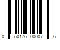 Barcode Image for UPC code 050176000076