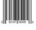 Barcode Image for UPC code 050197054058