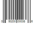 Barcode Image for UPC code 050200000386