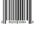 Barcode Image for UPC code 050200000645