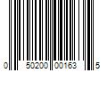 Barcode Image for UPC code 050200001635