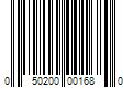 Barcode Image for UPC code 050200001680