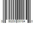 Barcode Image for UPC code 050200001840