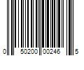 Barcode Image for UPC code 050200002465