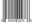 Barcode Image for UPC code 050200002786