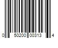 Barcode Image for UPC code 050200003134