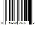 Barcode Image for UPC code 050200003172