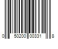 Barcode Image for UPC code 050200003318