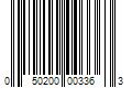 Barcode Image for UPC code 050200003363