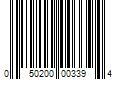 Barcode Image for UPC code 050200003394