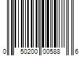 Barcode Image for UPC code 050200005886