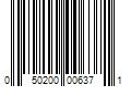 Barcode Image for UPC code 050200006371