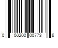 Barcode Image for UPC code 050200007736