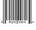 Barcode Image for UPC code 050200008184