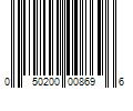 Barcode Image for UPC code 050200008696