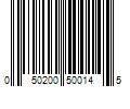 Barcode Image for UPC code 050200500145