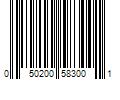 Barcode Image for UPC code 050200583001