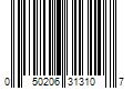 Barcode Image for UPC code 050206313107