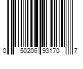 Barcode Image for UPC code 050206931707