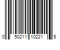 Barcode Image for UPC code 050211102215