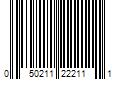 Barcode Image for UPC code 050211222111