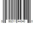 Barcode Image for UPC code 050211443400