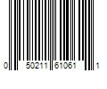 Barcode Image for UPC code 050211610611