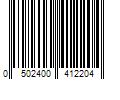 Barcode Image for UPC code 05024004122082