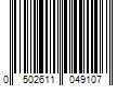 Barcode Image for UPC code 0502611049107