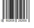 Barcode Image for UPC code 05026352525324