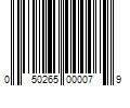 Barcode Image for UPC code 050265000079