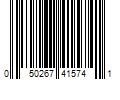 Barcode Image for UPC code 050267415741