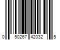 Barcode Image for UPC code 050267420325