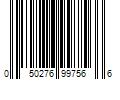 Barcode Image for UPC code 050276997566