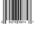 Barcode Image for UPC code 050276998747